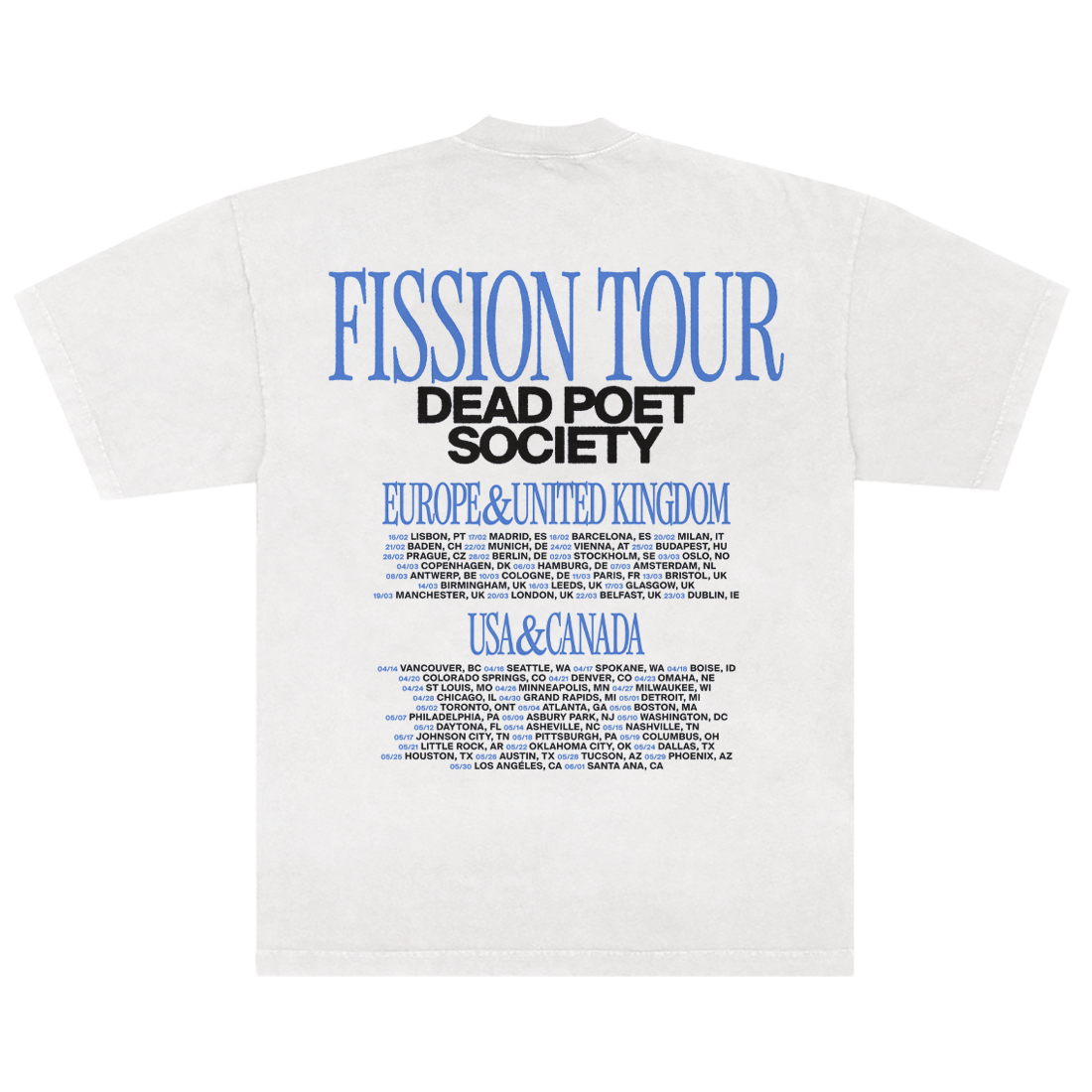 White Statue Fission Tour 2024 T