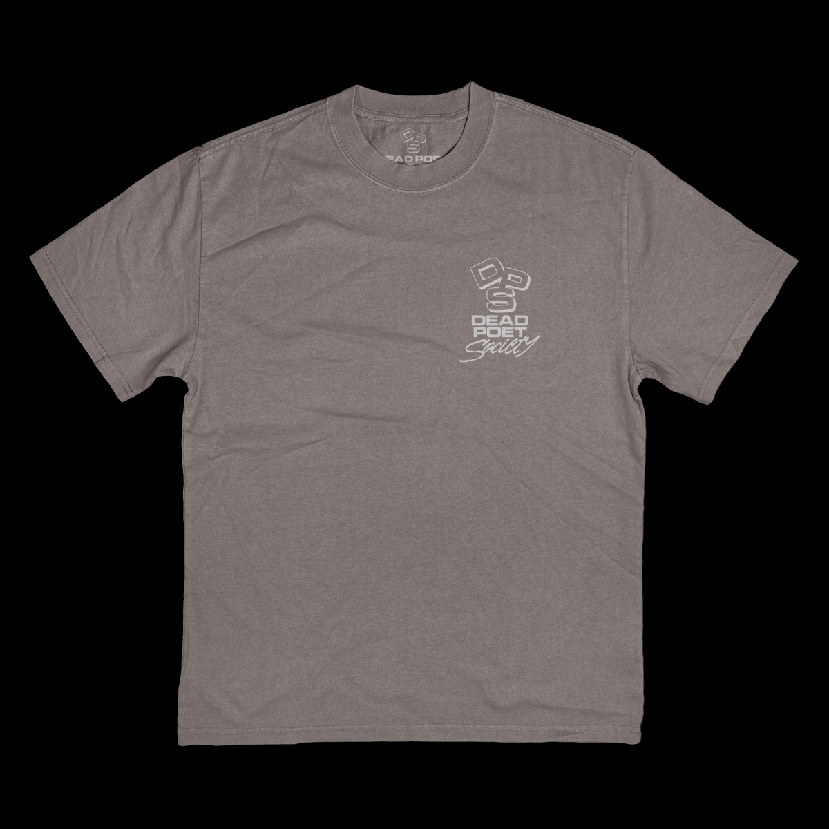 Heavy Cotton / Running in Circles / Oversized T-shirt - Faded Grey