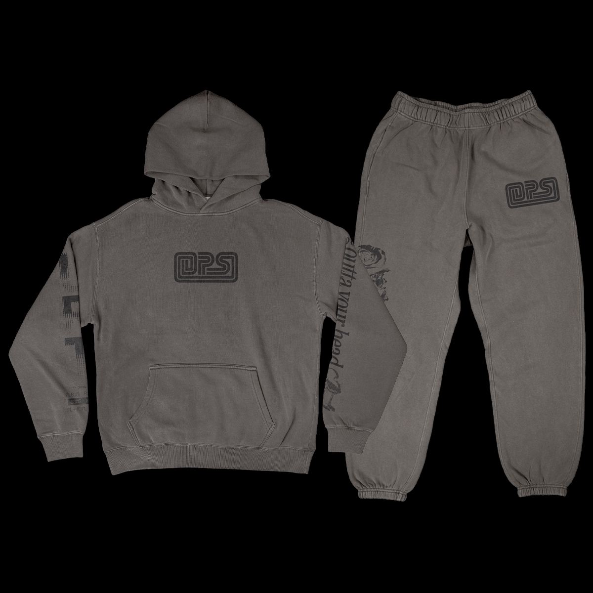 Hurt / Hoodie & Joggers Bundle - Grey
