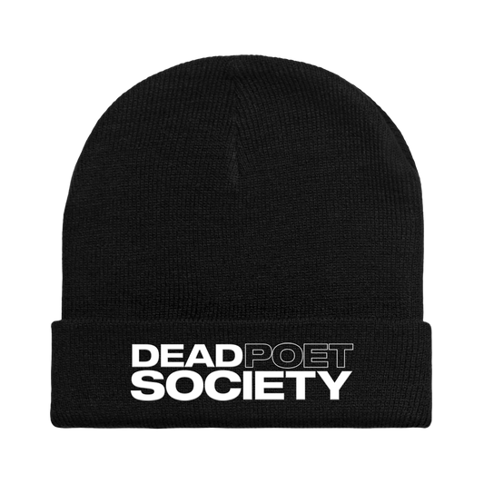 Dead Poet Society Beanie (White Logo)