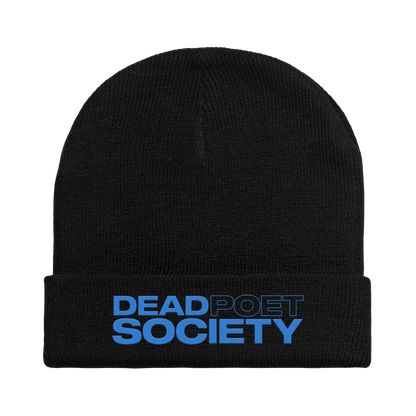 Dead Poet Society Beanie (Blue Logo)