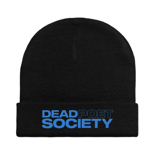 Dead Poet Society Beanie (Blue Logo)