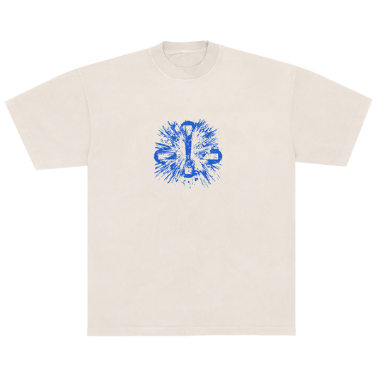 Dead Poet Society Cream Exploding Logo T