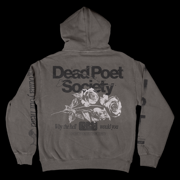 Hurt / Hoodie - Grey – Dead Poet Society